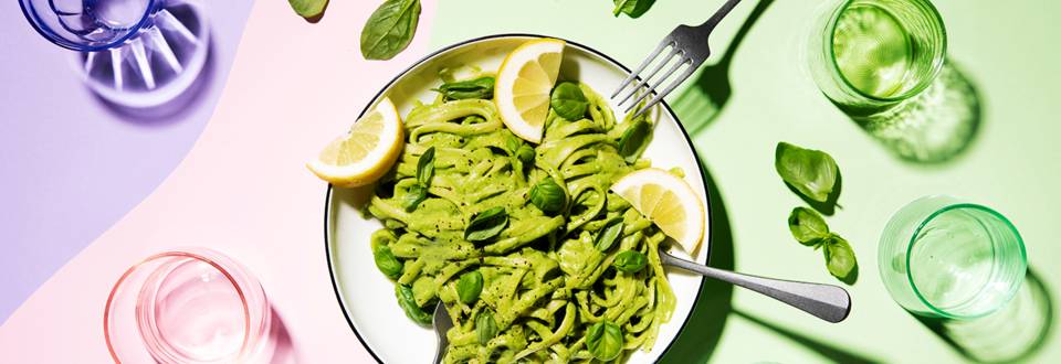 Vihreä viettelys -pasta